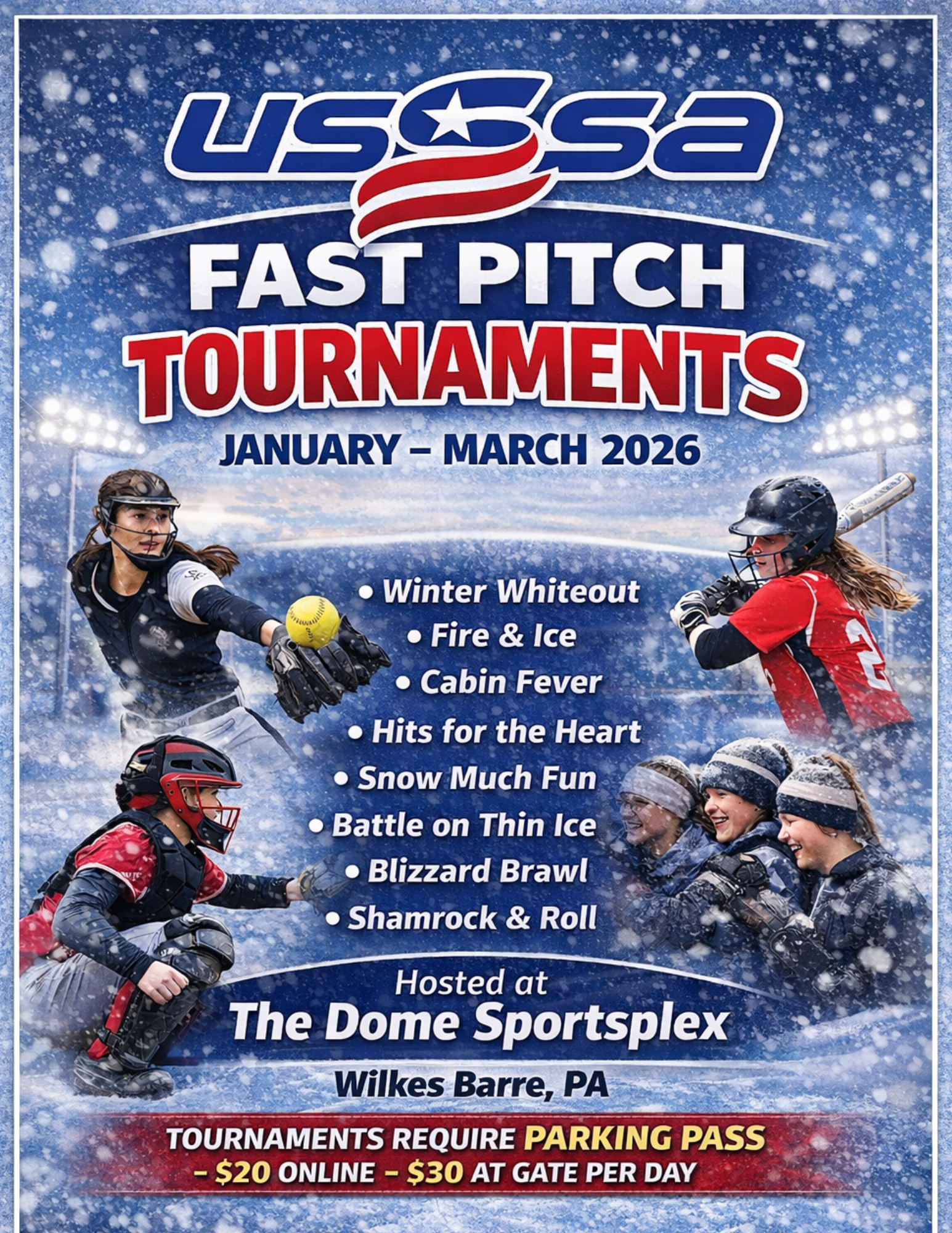 2026 USSSA FAST PITCH TOURNAMENTS