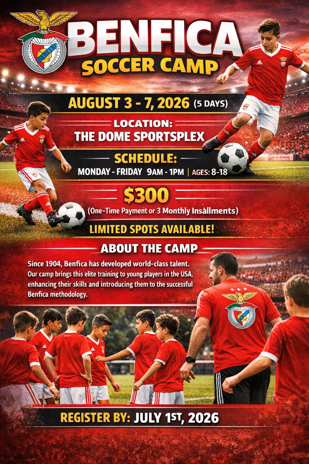PROX SOCCER | BENFICA CAMP